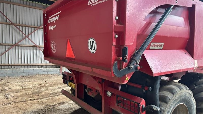 Krampe SK 550 Entreprenørvogn med Hardox kasse SK 500 - Remolque volquete agrícola: foto 4 Krampe SK 550 Entreprenørvogn med Hardox kasse SK 500 - Remolque volquete agrícola: foto 4