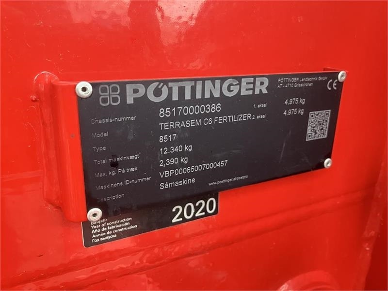 Sembradora Pöttinger Terrasem C6 Fertilizer m. Tegosem 500: foto 6