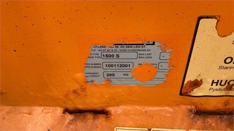 Westbjörn 1500S Hydraulisk - Esparcidor de sal para Vehículo municipal: foto 5 Westbjörn 1500S Hydraulisk - Esparcidor de sal para Vehículo municipal: foto 5