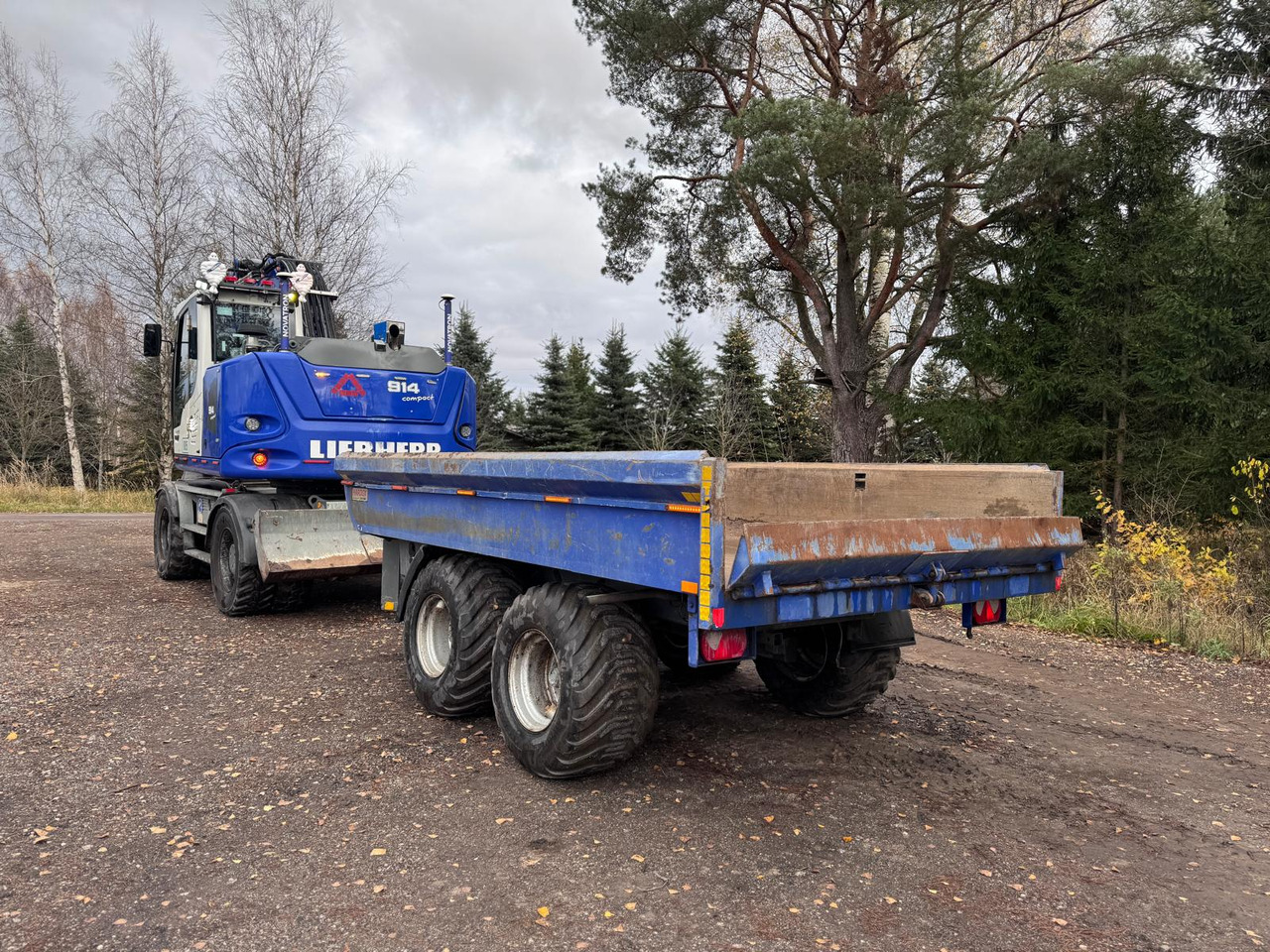 Liebherr A 914 Compact Litronic - Excavadora de ruedas: foto 5 Liebherr A 914 Compact Litronic - Excavadora de ruedas: foto 5