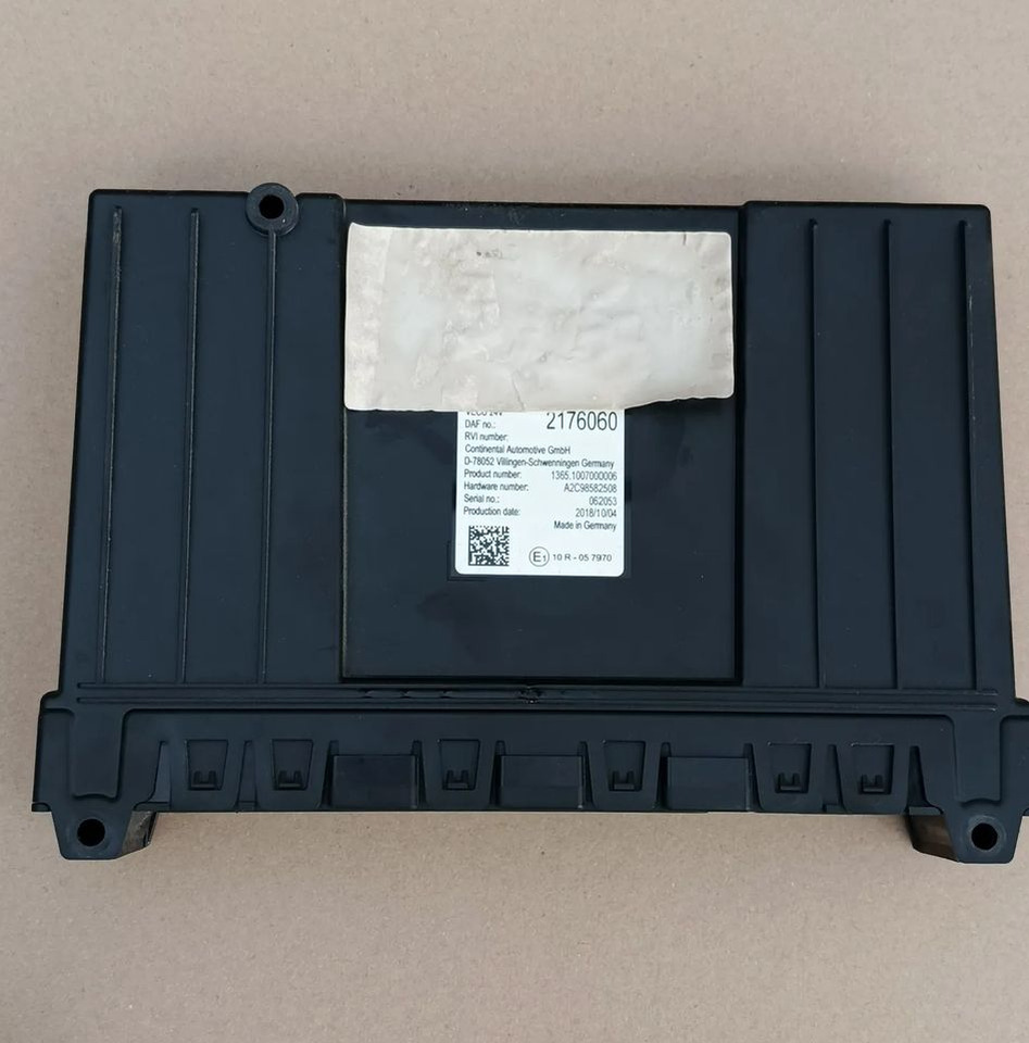 Sistema eléctrico DAF XF 106 EURO 6 MX13 KOMPUTER MODUŁ STEROWNIK VECU 2176060: foto 1