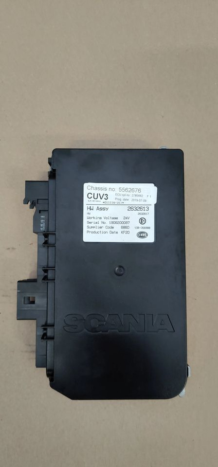 SCANIA R S STEROWNIK ŚWIATEŁ KOMPUTER CUV3 2632613 - Unidad de control para Camión: foto 2 SCANIA R S STEROWNIK ŚWIATEŁ KOMPUTER CUV3 2632613 - Unidad de control para Camión: foto 2