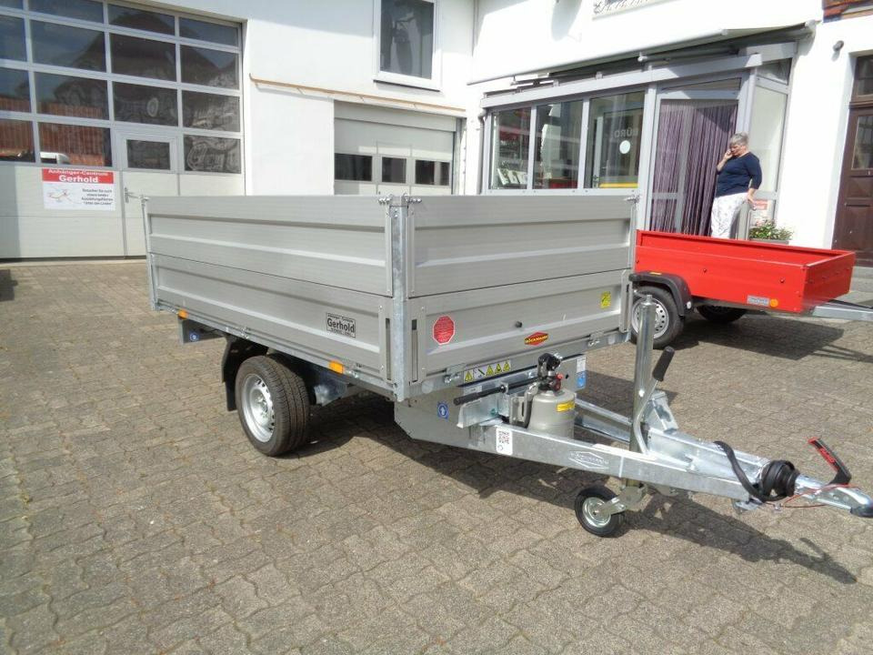 Böckmann PKW-Anhänger, 1,5 to. Rückwärtskipper, Kastenaufsatz - Remolque volquete: foto 4 Böckmann PKW-Anhänger, 1,5 to. Rückwärtskipper, Kastenaufsatz - Remolque volquete: foto 4