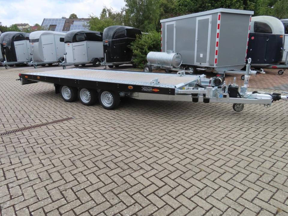 Böckmann PKW-Anhänger, Autotransporter 3,5to. E-Winde 100 km/h - Remolque portavehículos: foto 1 Böckmann PKW-Anhänger, Autotransporter 3,5to. E-Winde 100 km/h - Remolque portavehículos: foto 1