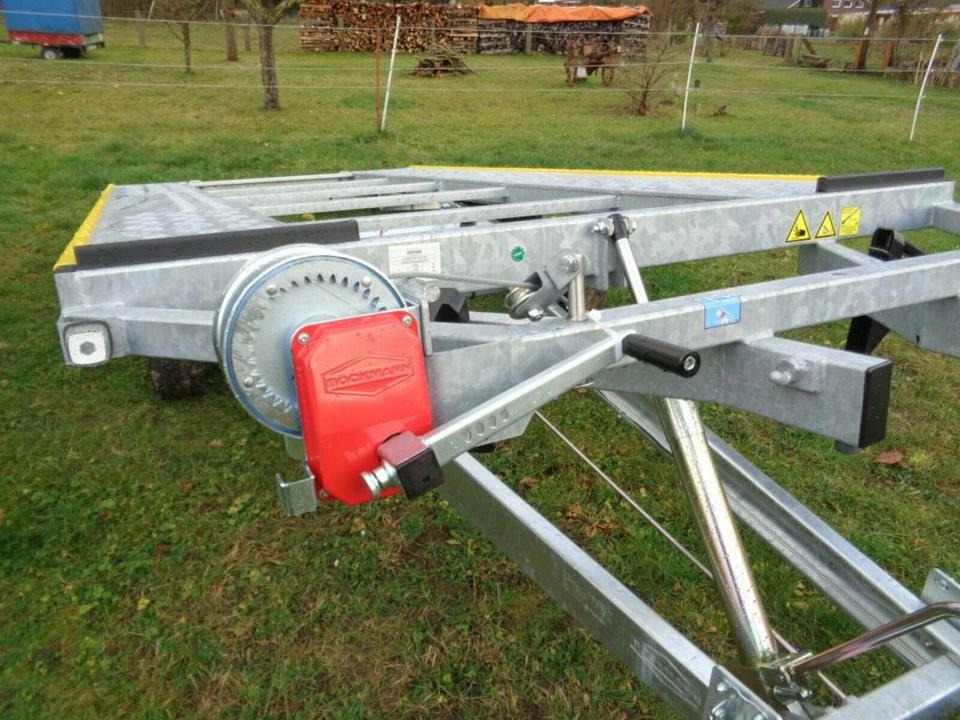 Remolque portavehículos Böckmann PKW-Anhänger, Autotransporter, 3,5to. kippbar, 100 km/h: foto 9