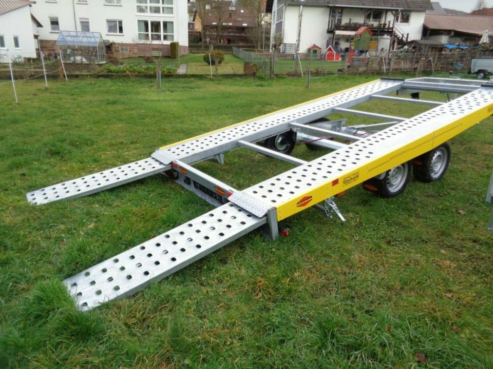 Remolque portavehículos Böckmann PKW-Anhänger, Autotransporter, 3,5to. kippbar, 100 km/h: foto 6