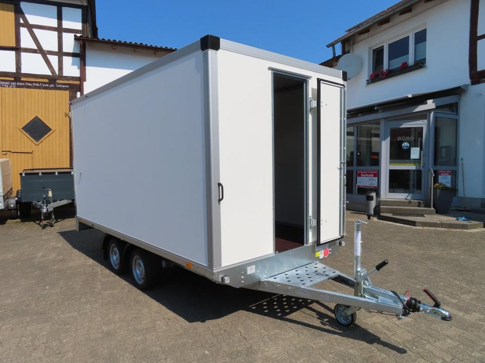 Böckmann PKW-Anhänger Kofferanhänger KH 4121/27 F 2,7t Tür - Remolque caja cerrada: foto 1 Böckmann PKW-Anhänger Kofferanhänger KH 4121/27 F 2,7t Tür - Remolque caja cerrada: foto 1