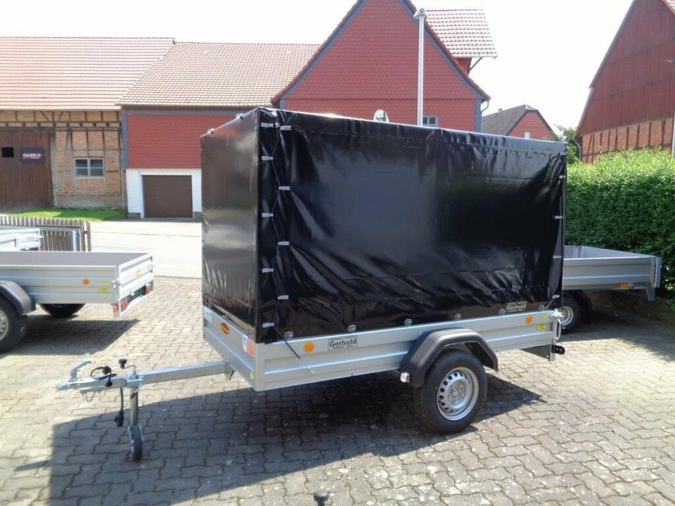 Böckmann PKW-Anhänger Plane Spriegel, 750 kg, 100 km/h - Remolque de coche: foto 2 Böckmann PKW-Anhänger Plane Spriegel, 750 kg, 100 km/h - Remolque de coche: foto 2