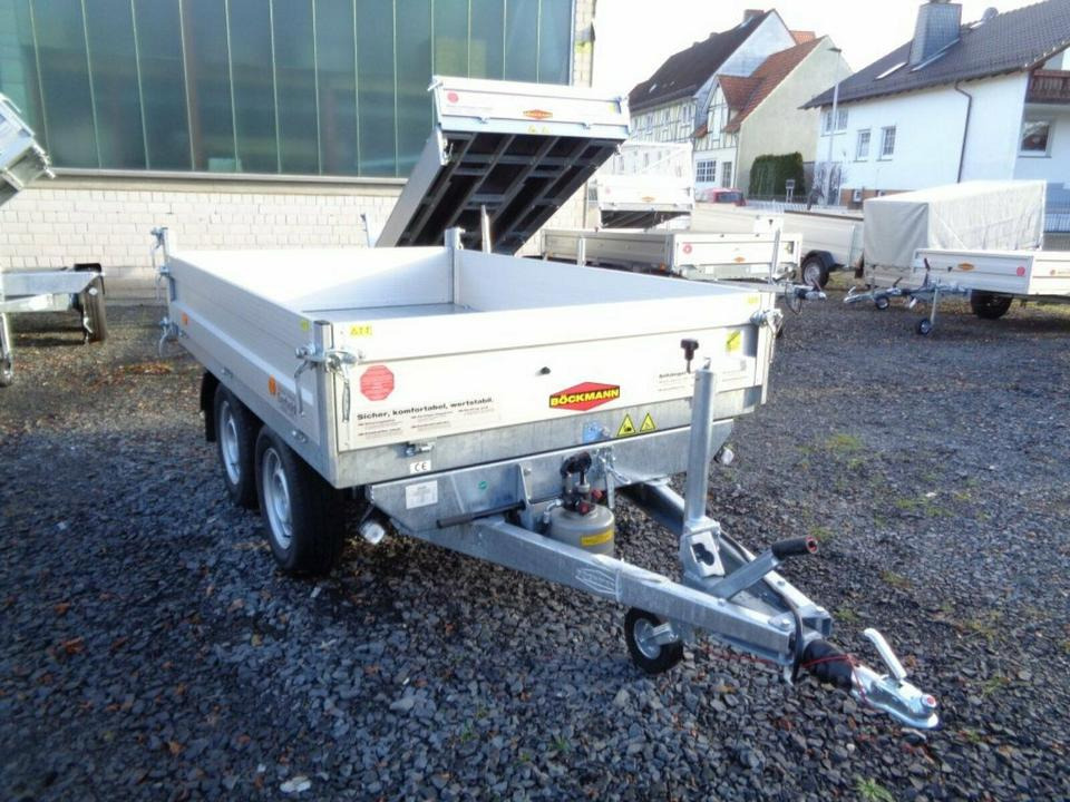 Böckmann PKW-Anhänger, Rückwärtskipper, 2,7 to. Tandem - Remolque volquete: foto 3 Böckmann PKW-Anhänger, Rückwärtskipper, 2,7 to. Tandem - Remolque volquete: foto 3
