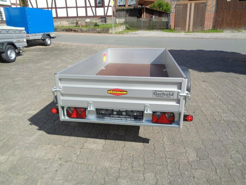 Böckmann PKW-Anhänger, TL-AL 2513/75, 750 kg, Aluminium - Remolque de coche: foto 3 Böckmann PKW-Anhänger, TL-AL 2513/75, 750 kg, Aluminium - Remolque de coche: foto 3