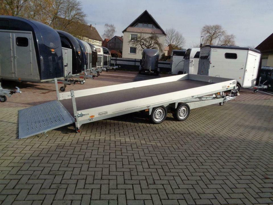 Böckmann PKW-Anhänger Universaltransporter kippbar 3,5t - Remolque caja abierta: foto 1 Böckmann PKW-Anhänger Universaltransporter kippbar 3,5t - Remolque caja abierta: foto 1