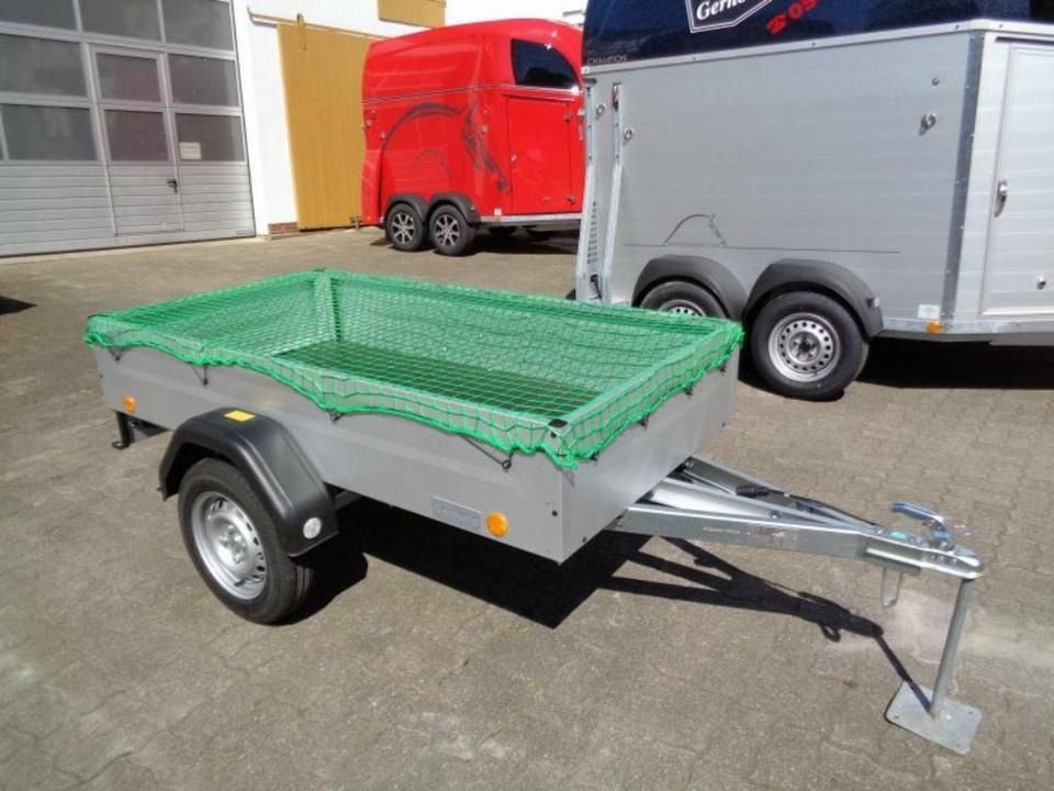 Böckmann- TPV PKW Anhänger,750 kg, neu mit Containernetz - Remolque de coche: foto 1 Böckmann- TPV PKW Anhänger,750 kg, neu mit Containernetz - Remolque de coche: foto 1