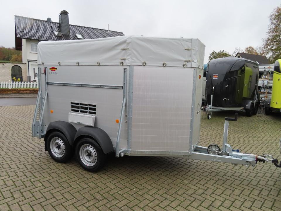 Böckmann Viehanhänger, 2,4 to. Tür/Rampekombi, Humbaur, Fendt - Remolque transporte de ganado: foto 4 Böckmann Viehanhänger, 2,4 to. Tür/Rampekombi, Humbaur, Fendt - Remolque transporte de ganado: foto 4