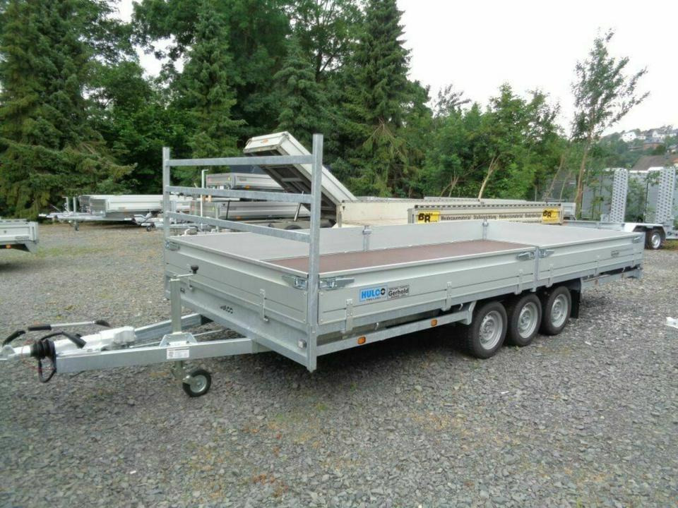 Hulco - PKW Anhänger Tridem, 3,5 to Leihanhänger Mietfahrzeug 5m - Remolque caja abierta: foto 3 Hulco - PKW Anhänger Tridem, 3,5 to Leihanhänger Mietfahrzeug 5m - Remolque caja abierta: foto 3