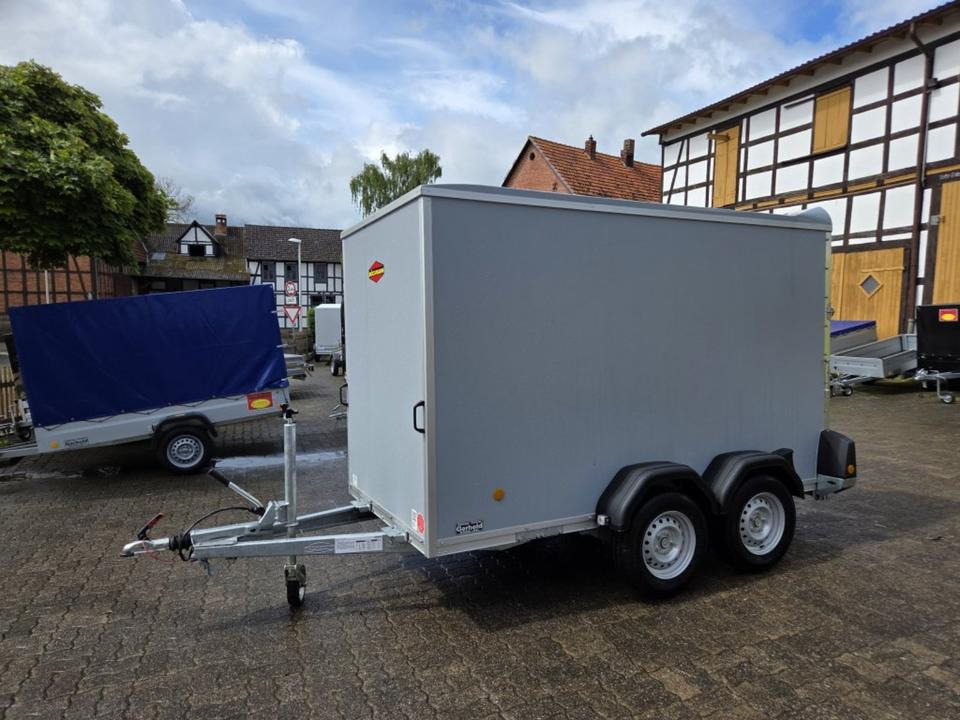 Kofferanhänger PKW-Anhänger Böckmann KT 3015/27 MF Rampe/Tür 2,7t - Remolque caja cerrada: foto 1 Kofferanhänger PKW-Anhänger Böckmann KT 3015/27 MF Rampe/Tür 2,7t - Remolque caja cerrada: foto 1