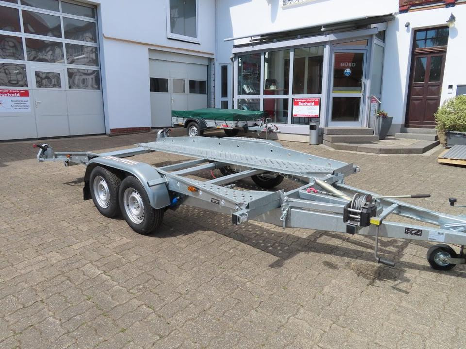 Leih, PKW Anhänger, Autotransporter, Mietanhänger, 100 km/h, - Remolque portavehículos: foto 2 Leih, PKW Anhänger, Autotransporter, Mietanhänger, 100 km/h, - Remolque portavehículos: foto 2