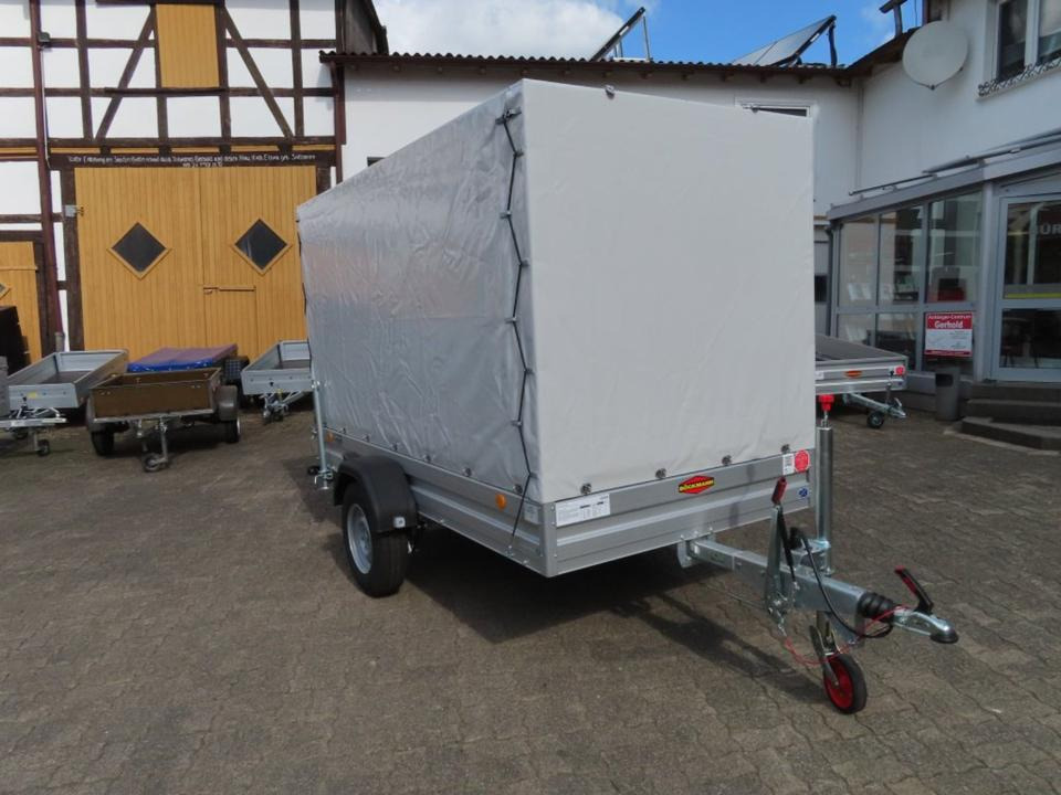 PKW Anhänger Böckman gr.TL AL 3015/15 Plane & Spriegel 100km/h - Remolque de coche: foto 1 PKW Anhänger Böckman gr.TL AL 3015/15 Plane & Spriegel 100km/h - Remolque de coche: foto 1