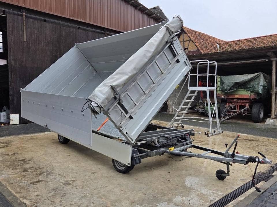 Remolque volquete PKW-Anhänger Drehschemel Dreiseitenkipper 3,5t: foto 15