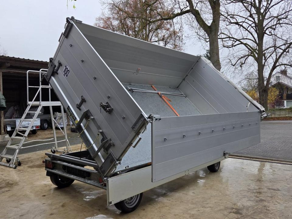 Remolque volquete PKW-Anhänger Drehschemel Dreiseitenkipper 3,5t: foto 14