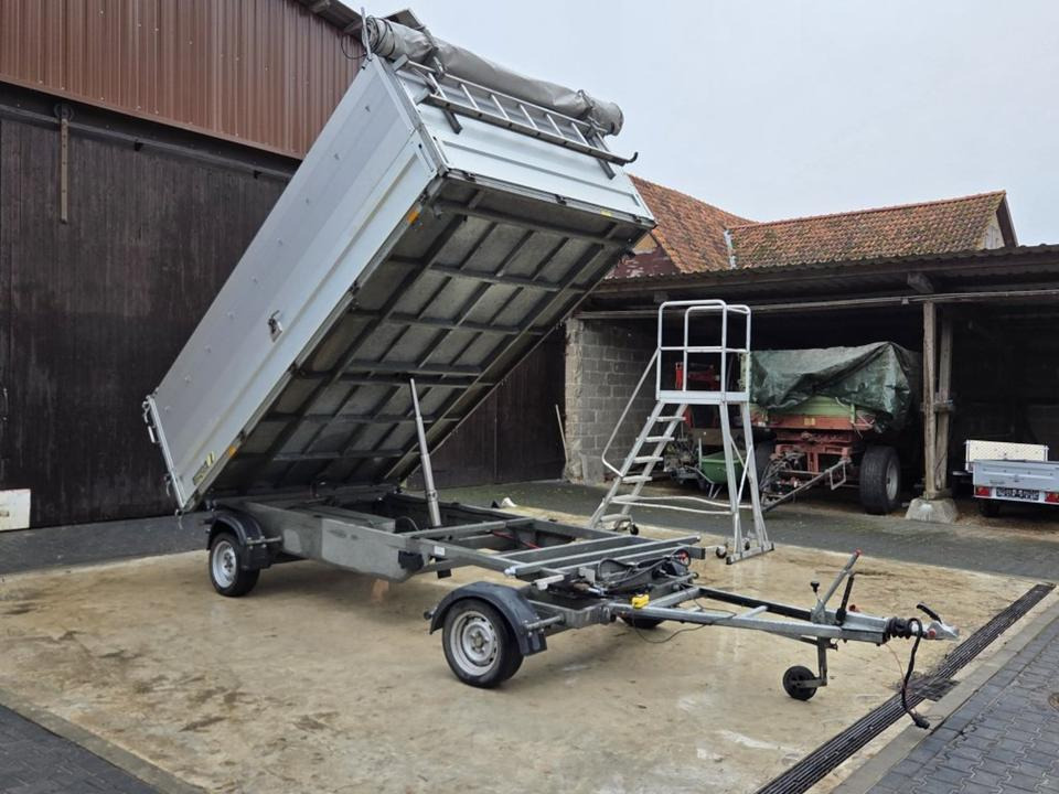 Remolque volquete PKW-Anhänger Drehschemel Dreiseitenkipper 3,5t: foto 7
