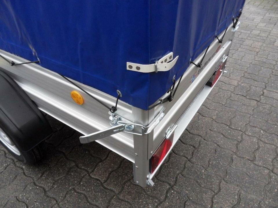 Pkw Anhänger, 750 kg, Alu Plane und Spriegel, 100 km/h - Remolque de coche: foto 4 Pkw Anhänger, 750 kg, Alu Plane und Spriegel, 100 km/h - Remolque de coche: foto 4