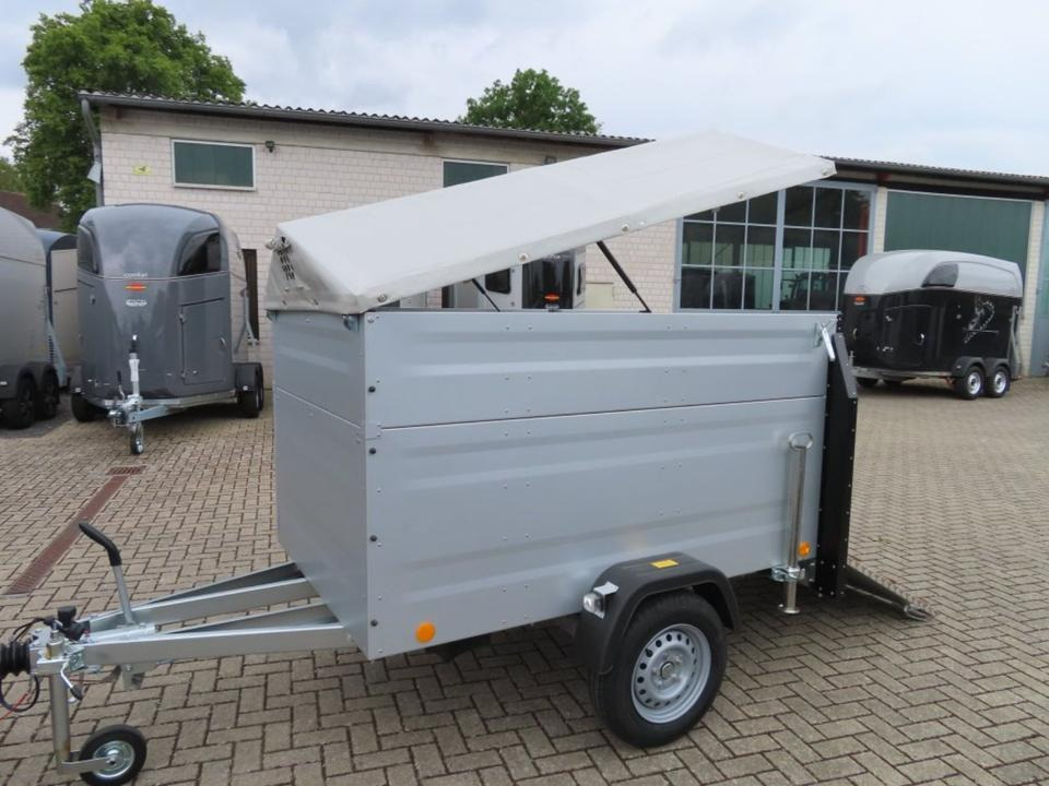 TPV Kleinviehanhänger 1,0t Flügeltür Viehanhänger Ziegen Schafe - Remolque transporte de ganado: foto 1 TPV Kleinviehanhänger 1,0t Flügeltür Viehanhänger Ziegen Schafe - Remolque transporte de ganado: foto 1