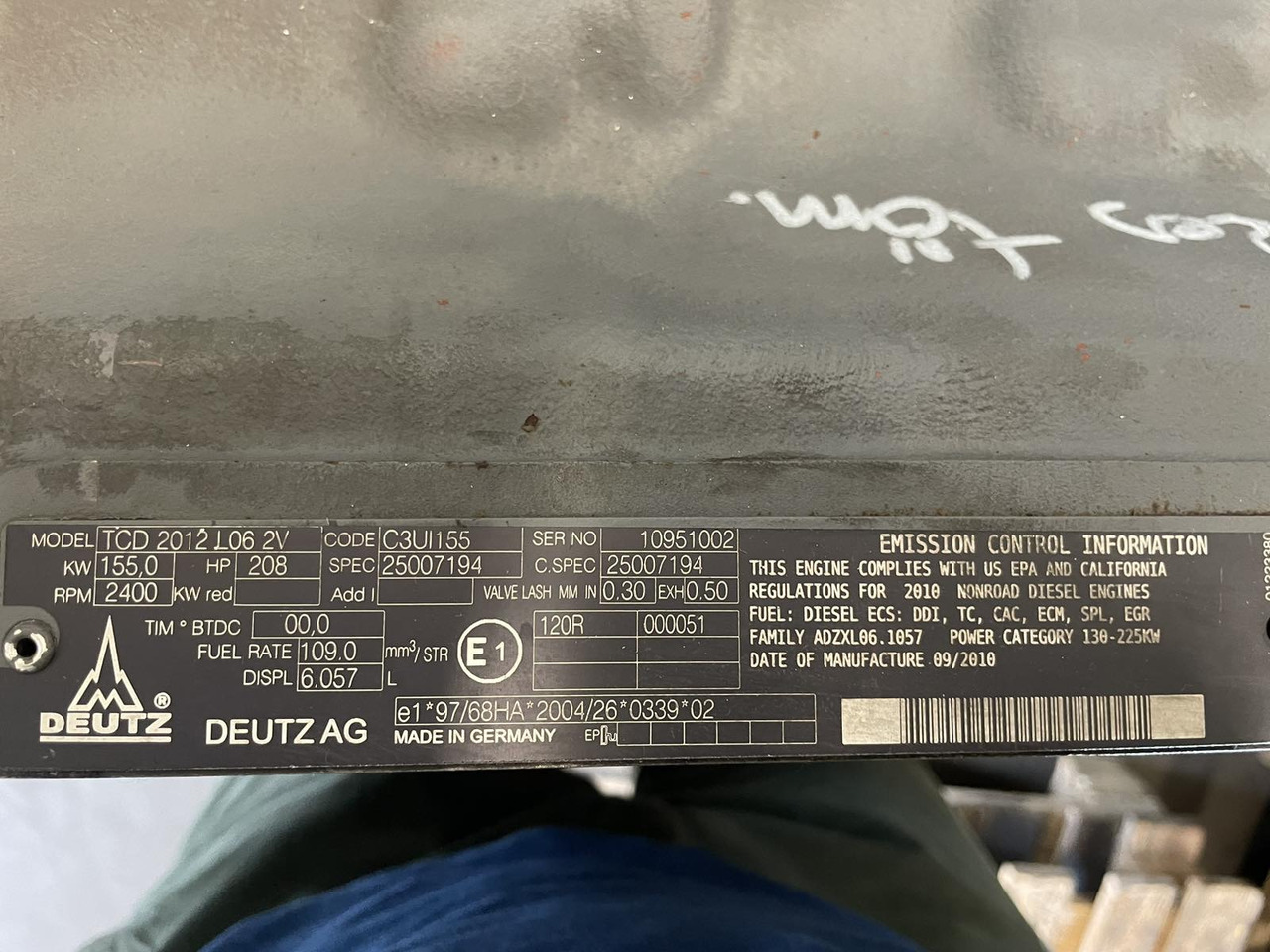 Deutz TCD 2012 L06 2V remanufactured short engine - Motor para Maquinaria industrial: foto 2 Deutz TCD 2012 L06 2V remanufactured short engine - Motor para Maquinaria industrial: foto 2