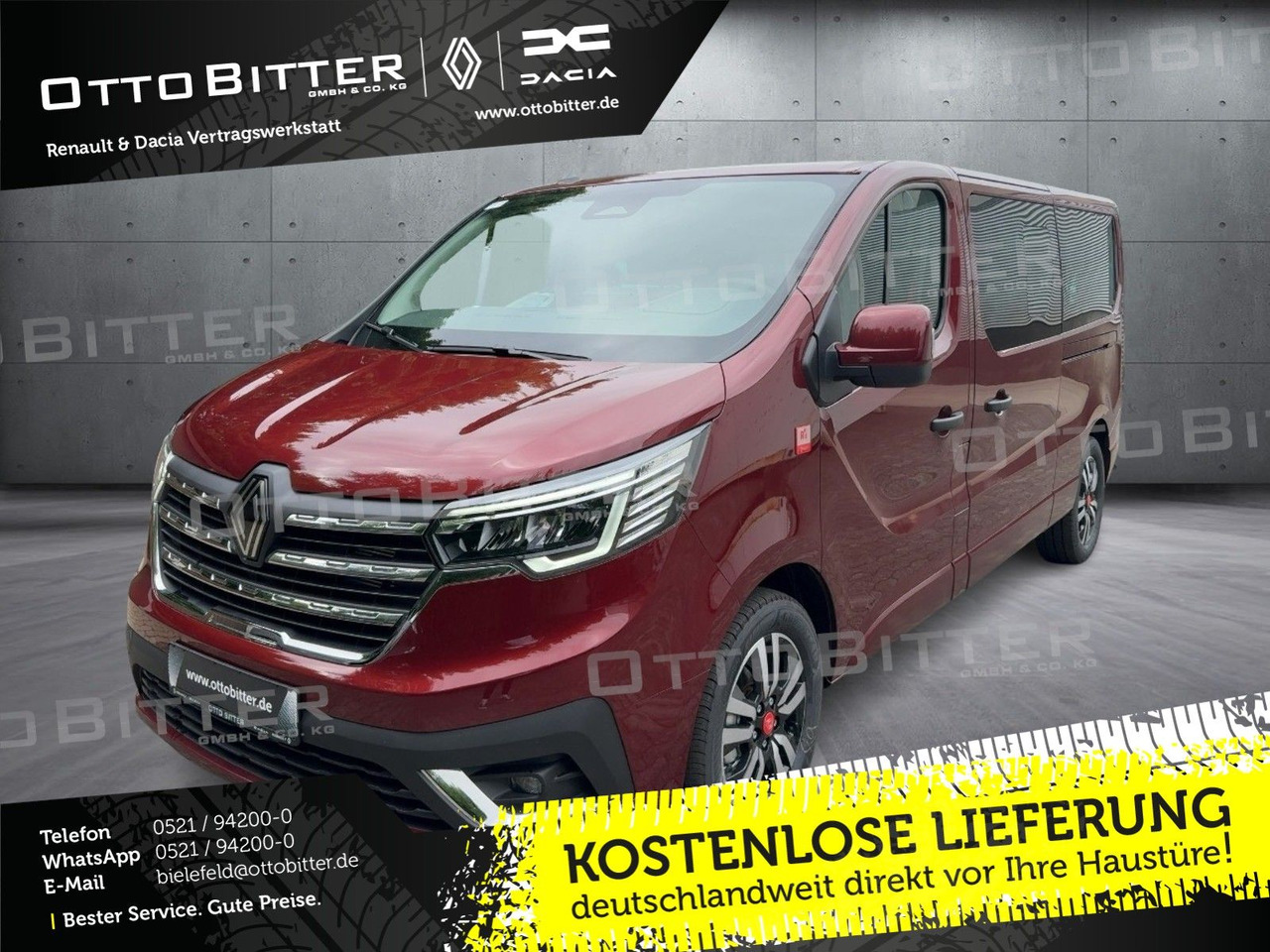 Renault Trafic Grand RED EDITION L2H1 dCi150 9-AUTOMATIK - Furgoneta de pasajeros: foto 1 Renault Trafic Grand RED EDITION L2H1 dCi150 9-AUTOMATIK - Furgoneta de pasajeros: foto 1