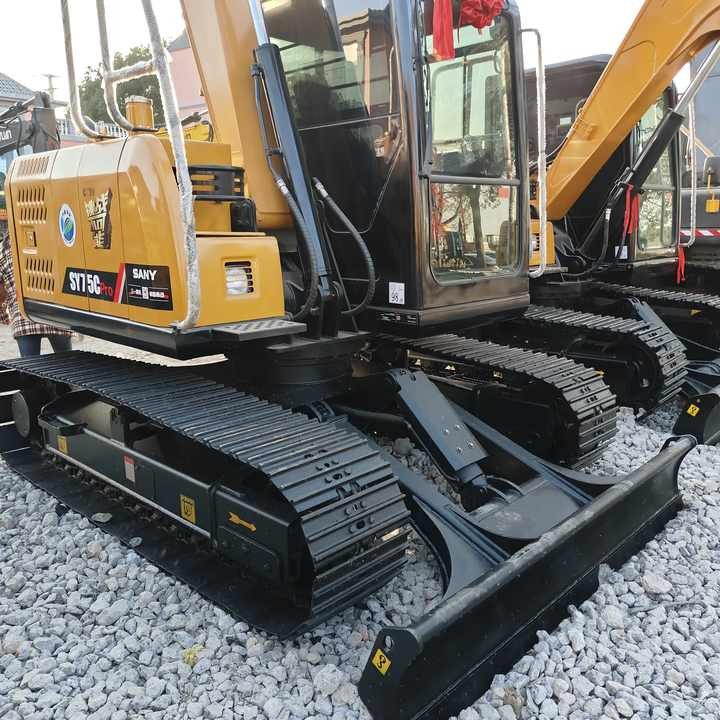 China Brand Used Sany Sy75c Mini Excavator 6ton Crawler Earth Digger Machine for Sale - Miniexcavadora: foto 4 China Brand Used Sany Sy75c Mini Excavator 6ton Crawler Earth Digger Machine for Sale - Miniexcavadora: foto 4