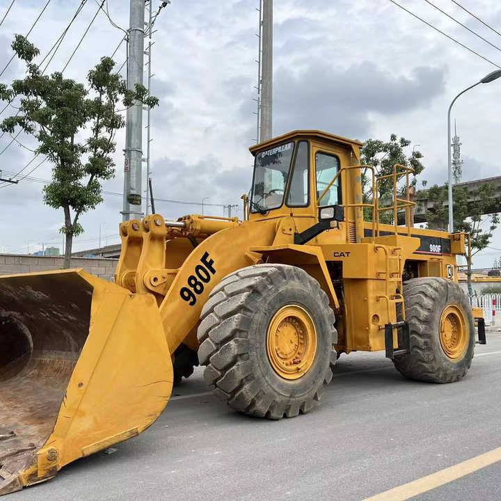 Used CAT 980f 980g 980c Wheel Loader Second Hand Condition CAT 966H 966F 966E 966G Front Loaders for Sale - Cargadora de ruedas: foto 1 Used CAT 980f 980g 980c Wheel Loader Second Hand Condition CAT 966H 966F 966E 966G Front Loaders for Sale - Cargadora de ruedas: foto 1