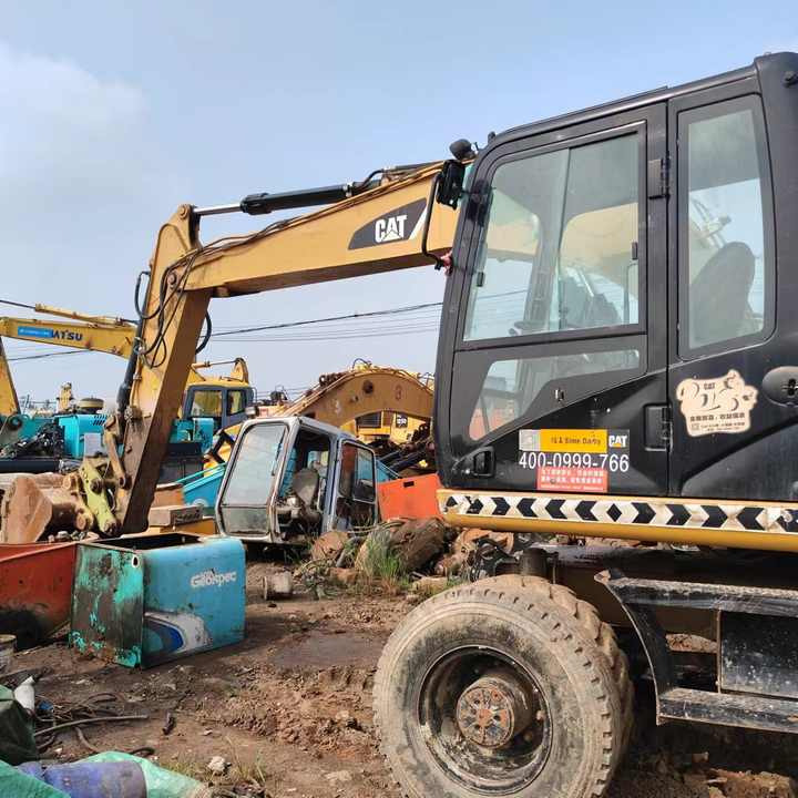 Used Digger Cat 315 Construction Machinery Construction Digger Used Cat 315 Cheap Excavator - Excavadora de ruedas: foto 2 Used Digger Cat 315 Construction Machinery Construction Digger Used Cat 315 Cheap Excavator - Excavadora de ruedas: foto 2