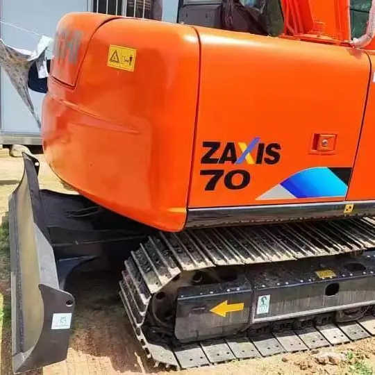 Used Hitachi Excavator ZX70 7ton Japan Import Second Hand Small Crawler ZX70 Excavator for Sale - Excavadora de cadenas: foto 3 Used Hitachi Excavator ZX70 7ton Japan Import Second Hand Small Crawler ZX70 Excavator for Sale - Excavadora de cadenas: foto 3