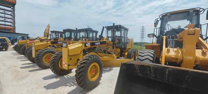 Used Japan Imported Caterpillar 140M Cat 140m Motor Grader with Good Quality and Low Price for Sale - Excavadora: foto 5 Used Japan Imported Caterpillar 140M Cat 140m Motor Grader with Good Quality and Low Price for Sale - Excavadora: foto 5