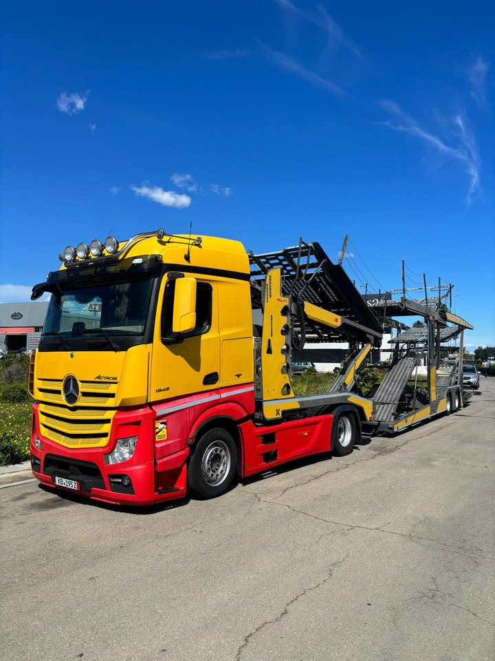 MERCEDES-BENZ ACTROS 450 - Camión portavehículos: foto 1 MERCEDES-BENZ ACTROS 450 - Camión portavehículos: foto 1