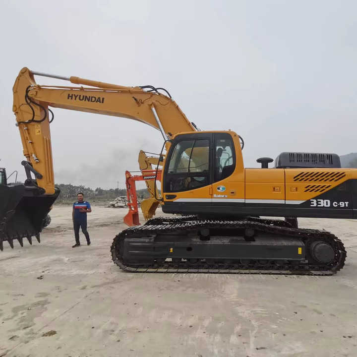 Heavy Construction Equipment Crawler Excavator HYUNDAI R330 Used Machine for Sale - Excavadora de cadenas: foto 1 Heavy Construction Equipment Crawler Excavator HYUNDAI R330 Used Machine for Sale - Excavadora de cadenas: foto 1