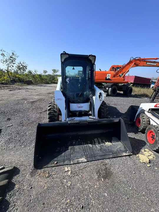 Skid Steer Loader Bobcat S550 Original Wheel Loader in Good Condition on Sale Bobcat 550 - Minicargadora: foto 2 Skid Steer Loader Bobcat S550 Original Wheel Loader in Good Condition on Sale Bobcat 550 - Minicargadora: foto 2