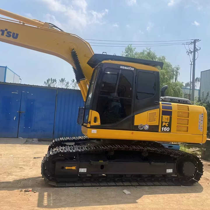 Used komatsu Pc160-7 Crawler Excavator Japan Original 16 Ton komatsu Crawler Excavator Construction Machine for Sale - Excavadora de cadenas: foto 1 Used komatsu Pc160-7 Crawler Excavator Japan Original 16 Ton komatsu Crawler Excavator Construction Machine for Sale - Excavadora de cadenas: foto 1
