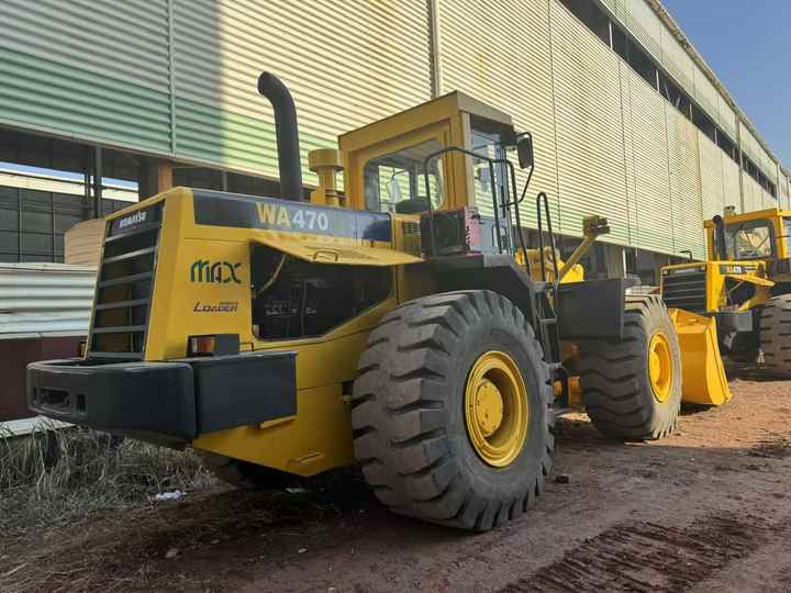 Used komatsu WA470-3 Model Wheel Loader Second Hand Machine Popular Brand Japan komatsu Hydraulic Machinery - Cargadora de ruedas: foto 2 Used komatsu WA470-3 Model Wheel Loader Second Hand Machine Popular Brand Japan komatsu Hydraulic Machinery - Cargadora de ruedas: foto 2