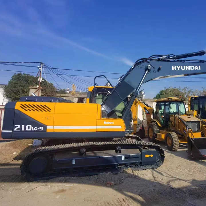 Hyundai Excavator Used Machine 210-9s Heavy Construction Equipment Crawler Excavator Hot Sale - Excavadora de cadenas: foto 1 Hyundai Excavator Used Machine 210-9s Heavy Construction Equipment Crawler Excavator Hot Sale - Excavadora de cadenas: foto 1