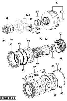 Zestaw pakiet tarczek sprzęgła głównego Deutz Fahr 0.013.5617.3/30 - Piezas de recambio para Maquinaria agrícola: foto 2 Zestaw pakiet tarczek sprzęgła głównego Deutz Fahr 0.013.5617.3/30 - Piezas de recambio para Maquinaria agrícola: foto 2