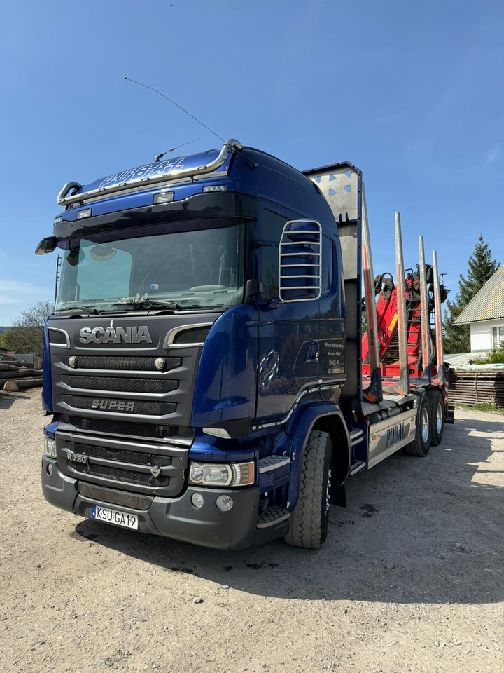 SCANIA R730 - Camión forestal, Camión grúa: foto 5 SCANIA R730 - Camión forestal, Camión grúa: foto 5