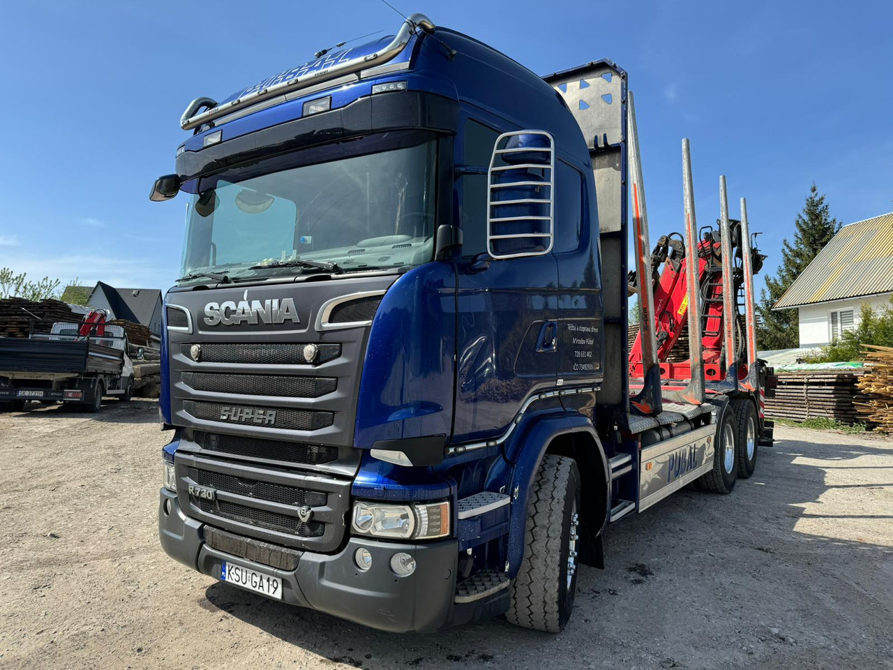 SCANIA R730 - Camión forestal, Camión grúa: foto 4 SCANIA R730 - Camión forestal, Camión grúa: foto 4