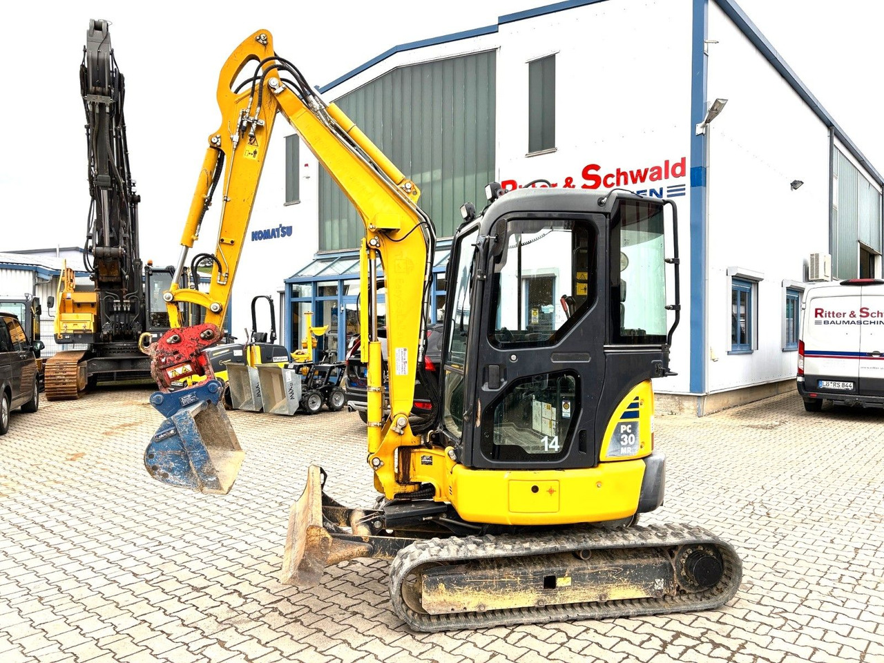 Komatsu PC30MR-3 mit Powertilt - Miniexcavadora: foto 1 Komatsu PC30MR-3 mit Powertilt - Miniexcavadora: foto 1