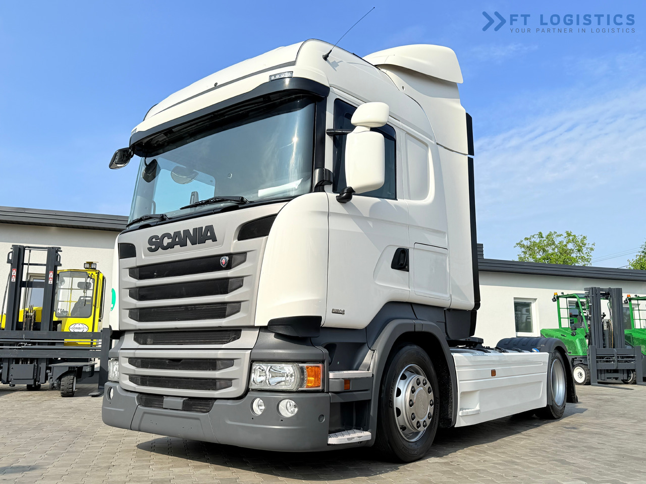 SCANIA R450 / MEGA / NEW TYRES / ONLY 777,145 KM / RETARDER / 1,400L FUEL TANKS / AIR CONDITIONING / EXCELLENT CONDITION - Cabeza tractora: foto 1 SCANIA R450 / MEGA / NEW TYRES / ONLY 777,145 KM / RETARDER / 1,400L FUEL TANKS / AIR CONDITIONING / EXCELLENT CONDITION - Cabeza tractora: foto 1