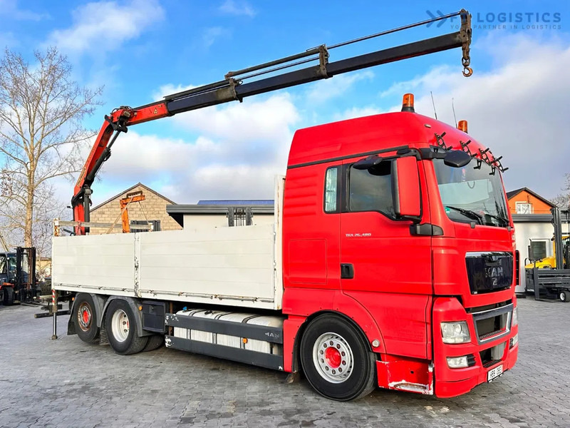 MAN TGX 26.480 Ciężarówka burtowa MAN TGX 26.480 6X2 / PALFINGER PK9002-EH B Crane / 80% Michelin Tire Dodać do ulubionych - Camión grúa: foto 5 MAN TGX 26.480 Ciężarówka burtowa MAN TGX 26.480 6X2 / PALFINGER PK9002-EH B Crane / 80% Michelin Tire Dodać do ulubionych - Camión grúa: foto 5