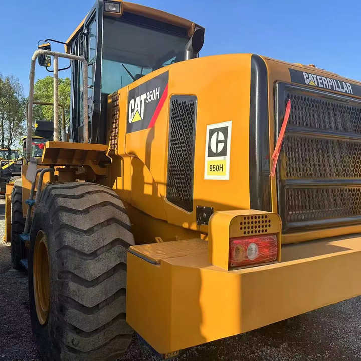 Bulldozer CAT brand 950h wheel loader on sale used cat 950 966 loader 18tons front wheel loader in stock: foto 1