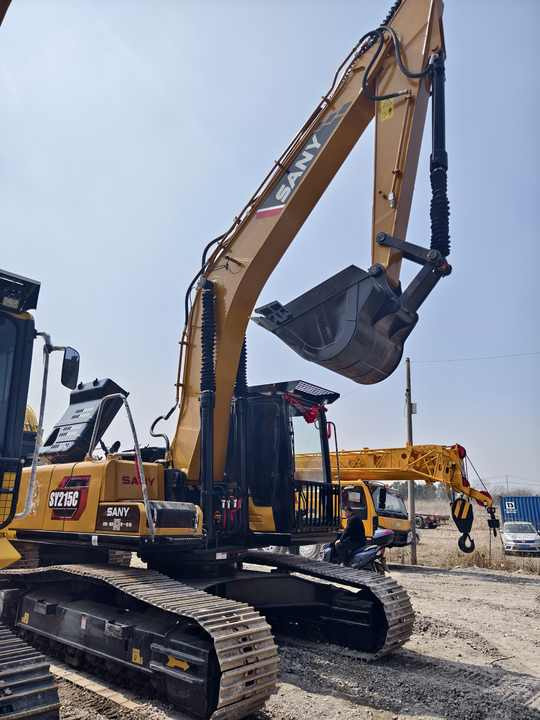 Used Heavy Construction Equipment Sany Sy215 Excavator Used Machine - Excavadora de cadenas: foto 3 Used Heavy Construction Equipment Sany Sy215 Excavator Used Machine - Excavadora de cadenas: foto 3