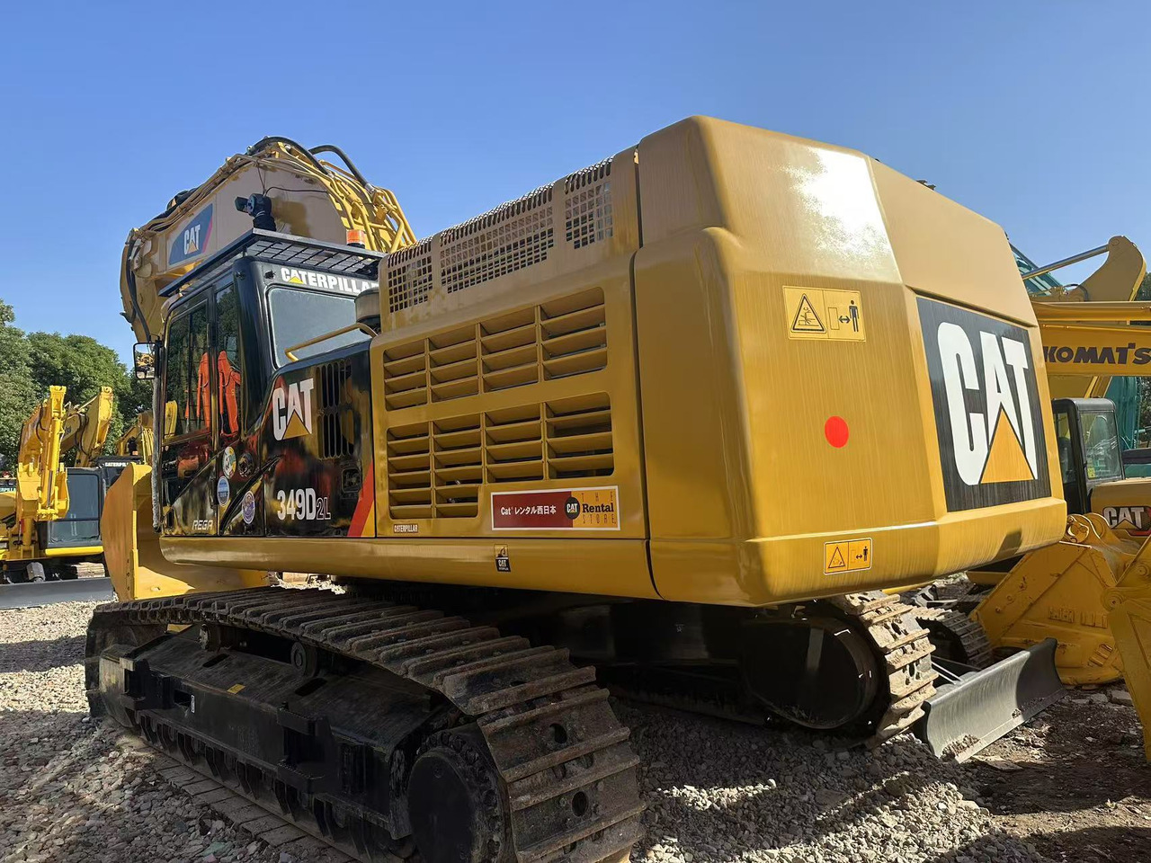 CATERPILLAR 349D2 - Excavadora de cadenas: foto 1 CATERPILLAR 349D2 - Excavadora de cadenas: foto 1