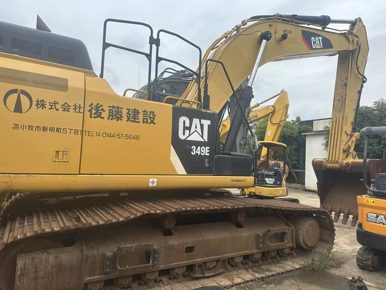 CATERPILLAR 349E - Excavadora de cadenas: foto 1 CATERPILLAR 349E - Excavadora de cadenas: foto 1