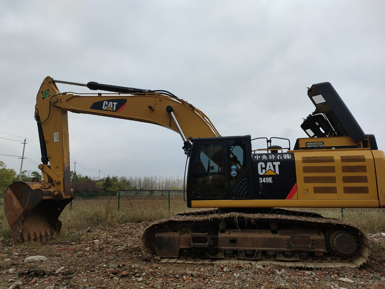 CATERPILLAR 349E - Excavadora de cadenas: foto 1 CATERPILLAR 349E - Excavadora de cadenas: foto 1